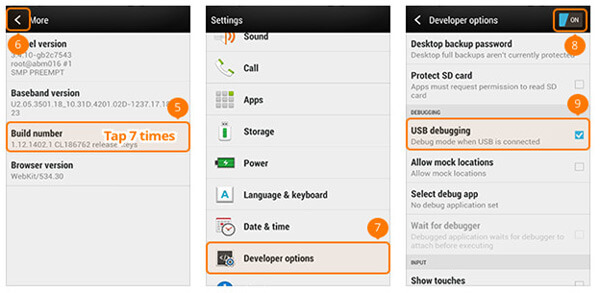 How to Enable USB Debugging