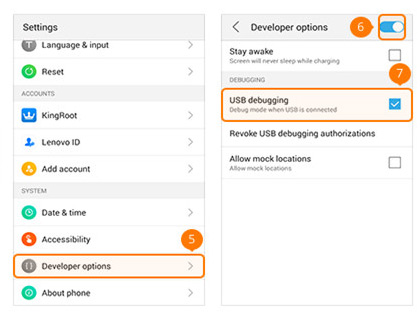 How to Enable USB Debugging