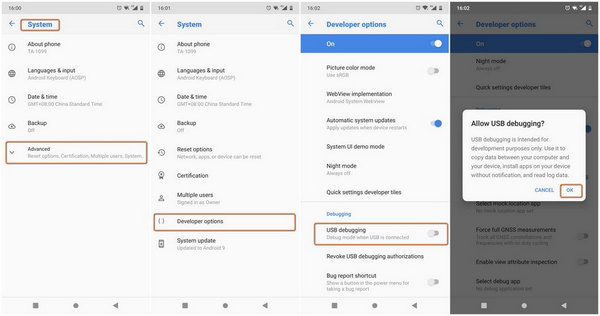 How to Enable USB Debugging