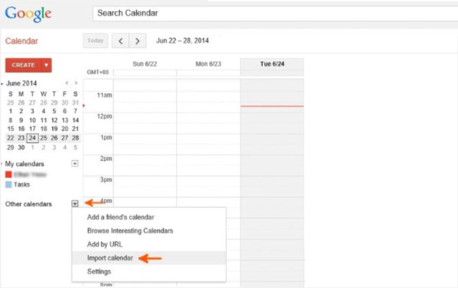 export samsung calendar google 