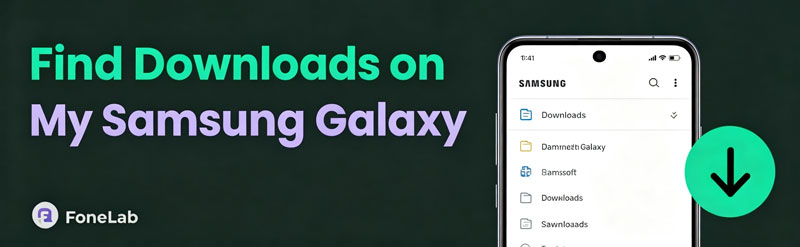 Find downloads on Samsung Galaxy