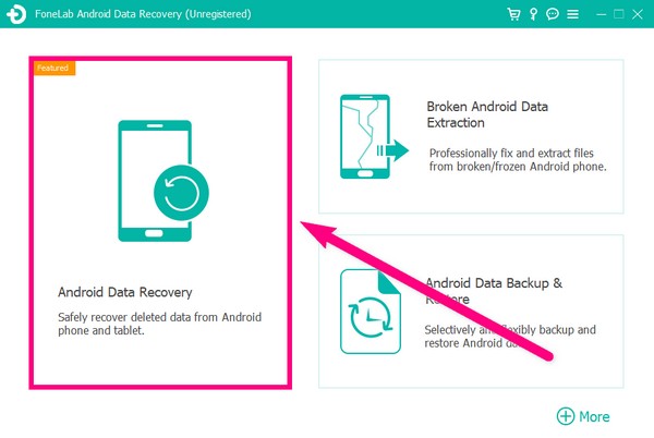 FoneLab Androidのデータ復旧