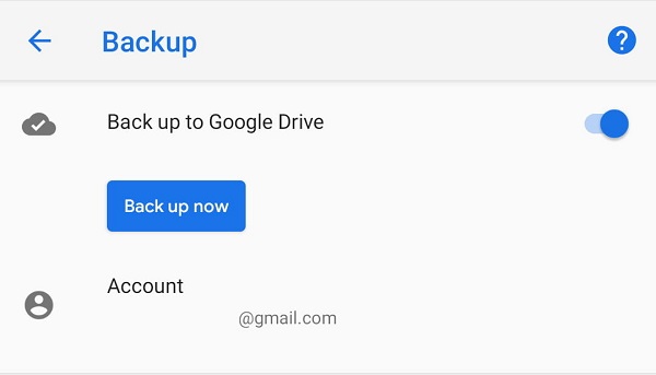 Google Backup