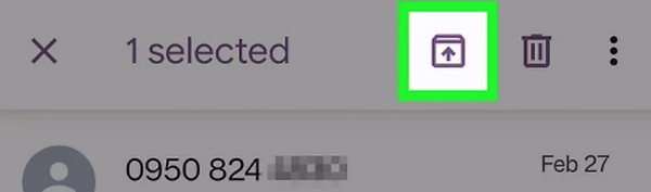 unarchive messages