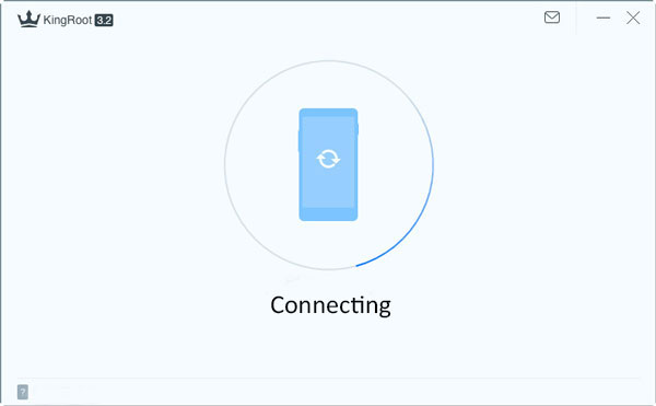 Use a USB cable to connect