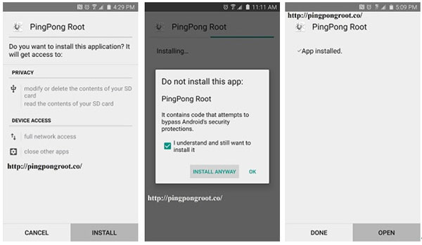 PingPong Root-APK downloaden