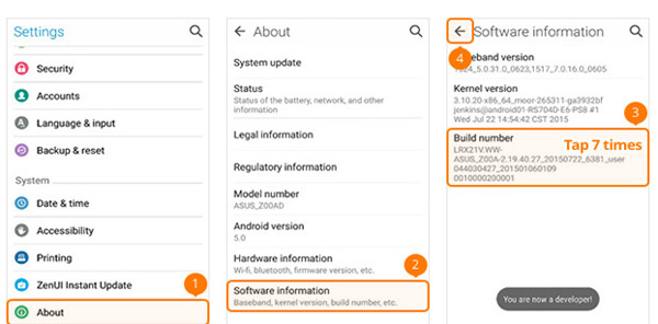 Come abilitare il debug USB su Lenovo