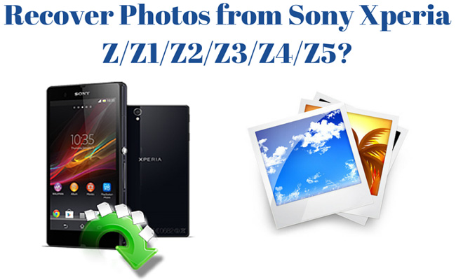 Herstel verwijderde foto's van Sony Z5