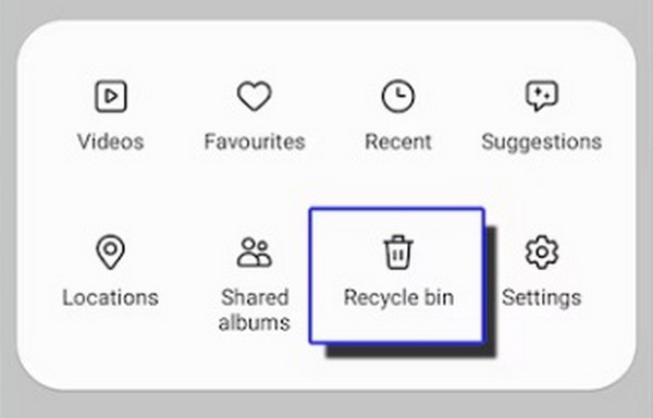 Restore Videos Through Recycle Bin