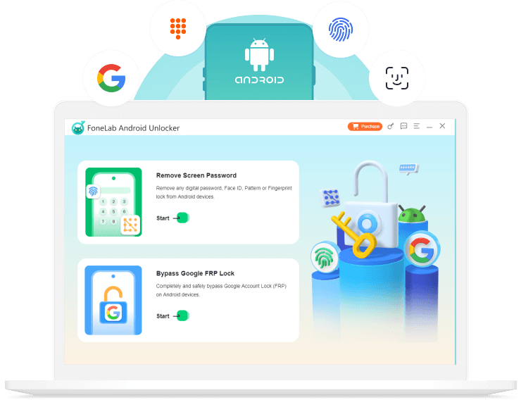 Android Unlocker-bannerafbeelding