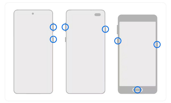 Press Physical Buttons