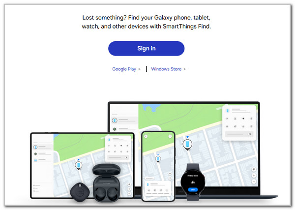 Select Sign In Button