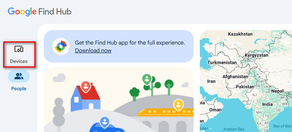 Select Devices Button