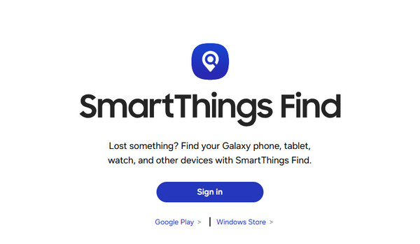 Select Sign In Button