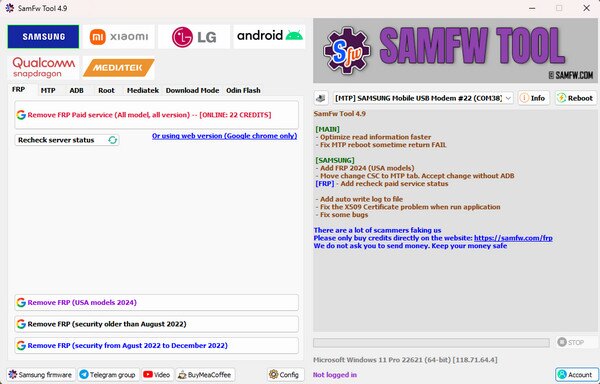samfw tool