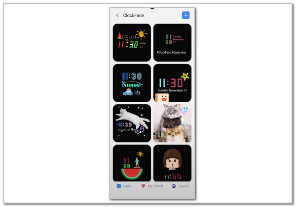 choose a widget