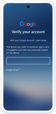 Google-accountverificatie