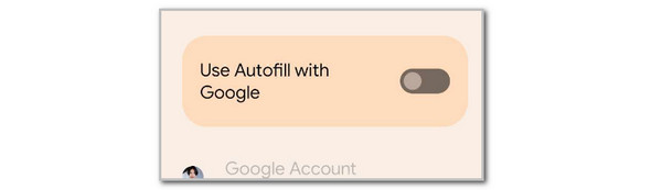 toggle use autofill with google slider