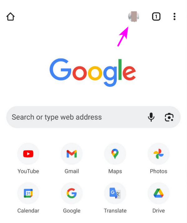 change default account on chrome