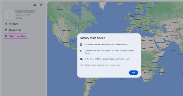 visit google find my device