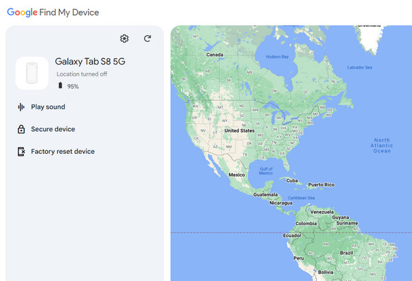 click factory reset device