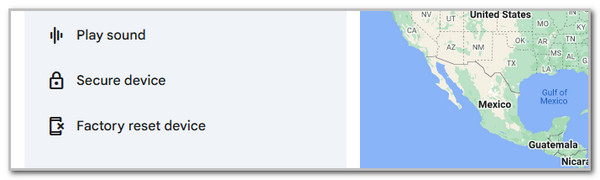click factory reset device