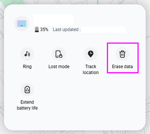 reset samsung phone with find my mobile