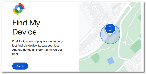 click sign in button