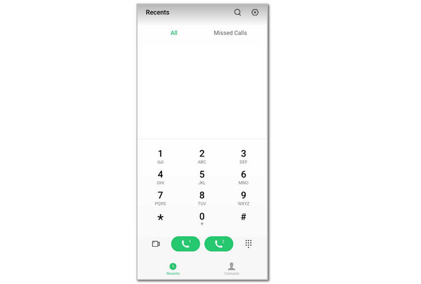 use dial pad