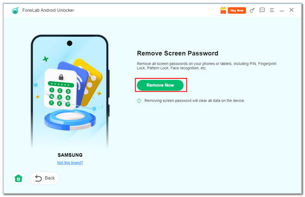Click Remove Now Button