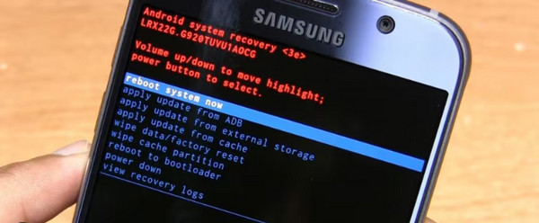 Select Reboot System Now Button