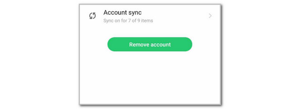 tap remove account
