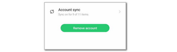 tap remove account