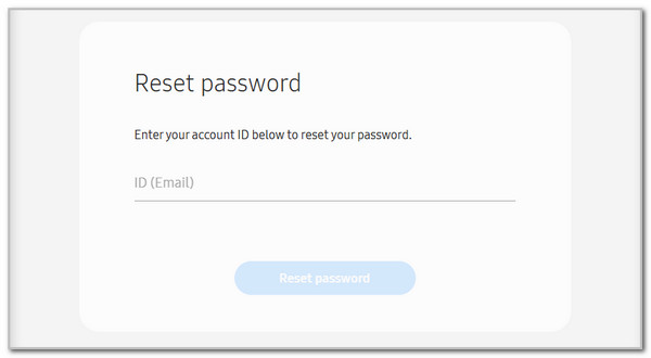 tap reset password