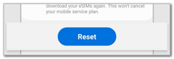 tap reset