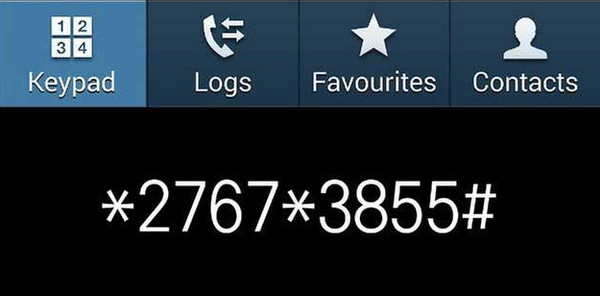 use secrect code to unlock android