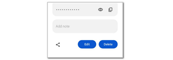 tap edit button
