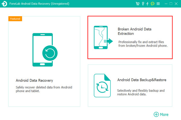Click Broken Android Data Extraction