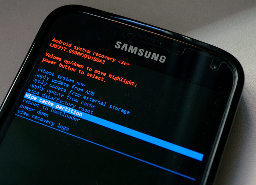 Android wyczyść partycję pamięci podręcznej