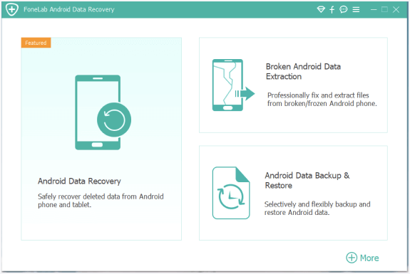 elegir extracción de datos de Android rota