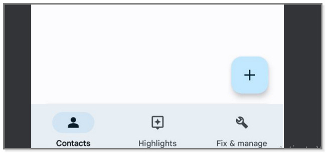 tap the Fix & Manage button