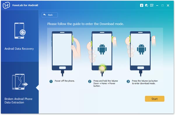 Indtast download-tilstand