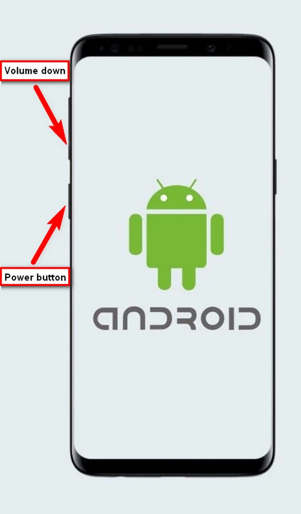 reiniciar el teléfono Android sin un botón de inicio