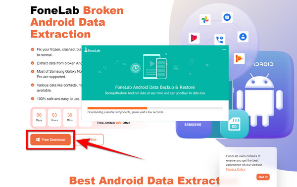 télécharger Extraction de données Android cassée