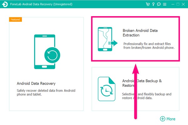 損壞的Android數據提取功能，