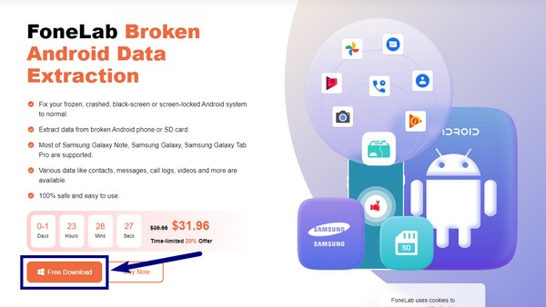 FoneLab Broken Android Datenextraktion