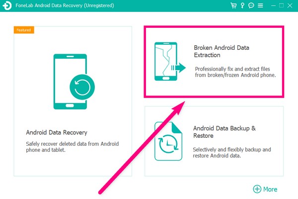 Estrazione Dara del telefono Android rotto
