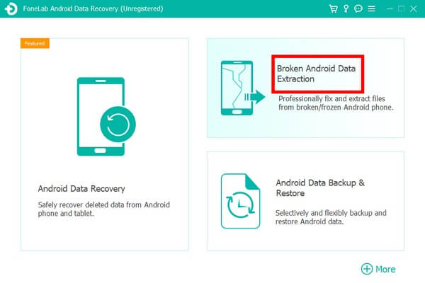 Choose the Broken Android Data Extraction