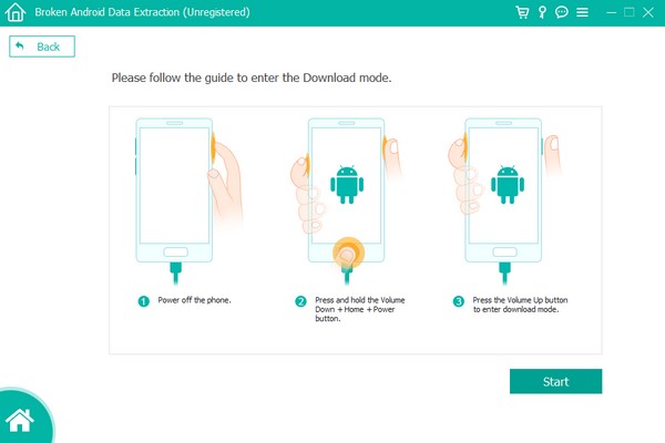 Suivez toutes les directives pour réparer le téléphone bloqué sur le problème du logo Samsung