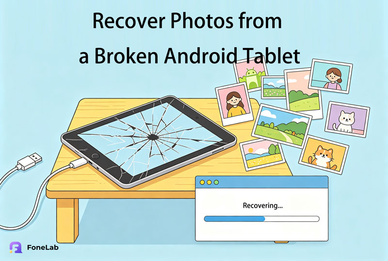 Recover Photos from a Broken Android Tablet